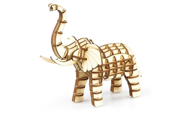 Robotime 3D Wooden Puzzle Elephant